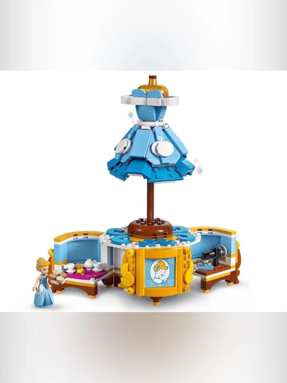 LEGO Disney Cinderella Dress Box - Blue & Yellow
